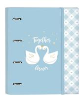 Ringmap Glow Lab Cisnes Blauw 27 x 32 x 3.5 cm - thumbnail