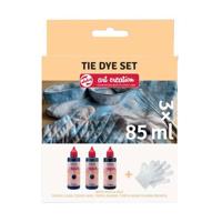 Talens art creation tie-dye set zwart, 3x85 ml - thumbnail