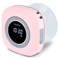 Doucheradio - MEDION - FM - Bluetooth - IPX6 - Zuignaphouder - Roze - thumbnail