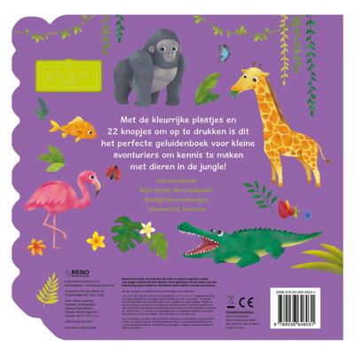 Rebo Publishers Geluidenboek junglegeluiden