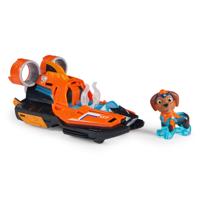 Paw Patrol Mighty Movie Hovercraft met Zuma + Licht en Geluid - thumbnail