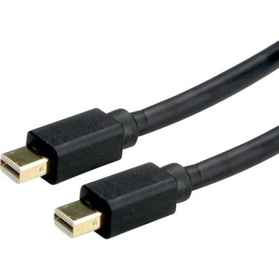 ROLINE Mini DisplayPort Kabel, mDP-mDP, v1.3/v1.4, M/M, zwart, 2 m ROLINE Mini DisplayPort Kabel, mDP-mDP, v1.3/v1.4, M/M, zwart, 2 m