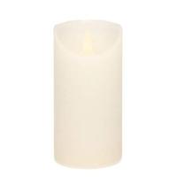 LED Kaars Wax Wit 15cm - thumbnail