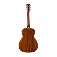 Fender PR-180E Resonator Aged Cognac Burst WN elektrisch-akoestische resonatorgitaar met koffer - thumbnail