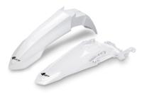 UFO PLAST spatbordset mudguard set ufo yamaha white - thumbnail