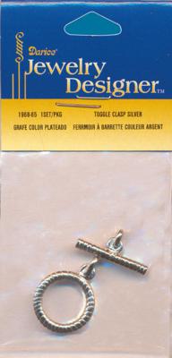 Darice • toggle clasp silver