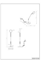 Trio TafellampMonza wit - 523310131 - thumbnail