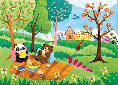 Clementoni Legpuzzel 4-in-1 seizoenen 20/60/100/180 stukjes Clementoni Legpuzzel 4-in-1 seizoenen 20/60/100/180 stukjes