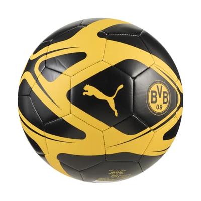PUMA Borussia Dortmund Culture Voetbal Maat 5 Zwart Geel PUMA Borussia Dortmund Culture Voetbal Maat 5 Zwart Geel