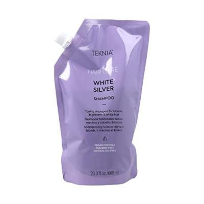 Lakmé Teknia White Silver Toning Shampoo Refill 600ml