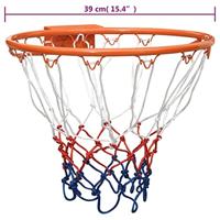 VidaXL Basketbalring 39 cm staal oranje - thumbnail