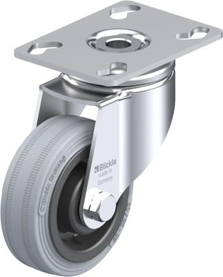 Blickle LKPA-VPA 80K Zwenkwiel Wieldiameter: 80 mm Draagvermogen (max.): 80 kg 1 stuk(s)