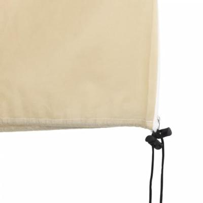VidaXL Plantenhoezen met ritssluiting 4 st 70 g/m² 1x1,55 m