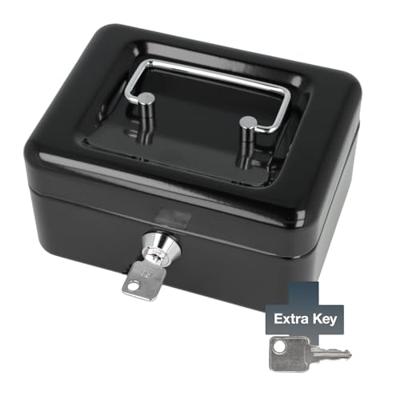 Westcott AC-E51000-ZW Geldkist 152x120x79mm Zwart, Kunststof Inzet Met 6 Vakken