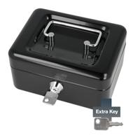 Westcott AC-E51000-ZW Geldkist 152x120x79mm Zwart, Kunststof Inzet Met 6 Vakken - thumbnail