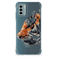 Back Cover Nokia G22 Watercolor Tiger - thumbnail