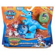 PAW Patrol , Dino Rescue Marshall and Dinosaur Action Figure-set, voor kinderen vanaf 3 jr. PAW Patrol , Dino Rescue Marshall and Dinosaur Action Figure-set, voor kinderen vanaf 3 jr.