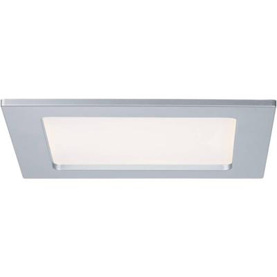 Paulmann LED-inbouwlamp voor badkamer LED LED vast ingebouwd 12 W IP44 Chroom (mat) Paulmann LED-inbouwlamp voor badkamer LED LED vast ingebouwd 12 W IP44 Chroom (mat)