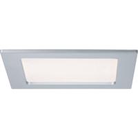 Paulmann LED-inbouwlamp voor badkamer LED LED vast ingebouwd 12 W IP44 Chroom (mat) - thumbnail