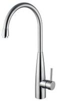 304-Clark RVS Keukenkraan hooggebogen uitloop - thumbnail