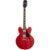 Epiphone Marty Schwartz ES-335 Sixties Cherry semi-akoestische gitaar met hard case - thumbnail