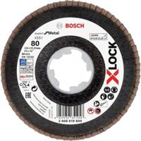 Bosch Accessoires Lamellenschijf X551 115mm G80 Fiber schuin X-LOCK - 2608619809 - thumbnail