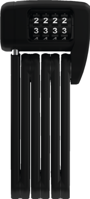 Abus vouwslot bordo lite combo 6055c/60 (incl. slot houder) zwart. security level 7