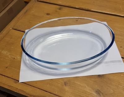 Glazen ovenschaal-serveerschaal ovaal 35 x 24 cm - Ovenschotel oven serveerschaal van glas Glazen ovenschaal-serveerschaal ovaal 35 x 24 cm - Ovenschotel oven serveerschaal van glas