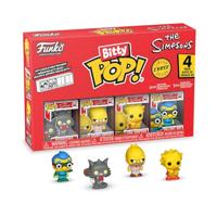 The Simpsons Funko Bitty Pop! 4-Pack: Scratchy / Grampa Simpson / Lisa Simpson / Chase Figuur - thumbnail
