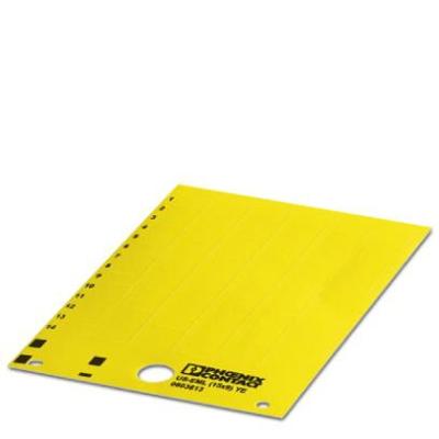 Phoenix Contact 0803813 US-EML (15X9) YE Etiket 9 x 15 mm Aantal etiketten: 84