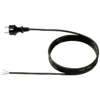 Bachmann 321.175 Aansluitkabel Stroom Zwart 3.00 m - thumbnail