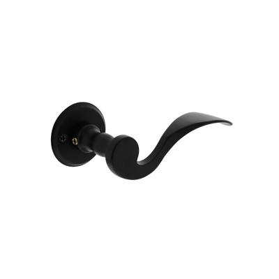 Intersteel Deurkruk Lepel op rozet - mat zwart Intersteel Deurkruk Lepel op rozet - mat zwart