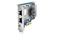 QXG-10G2T-X710 - Netwerkadapter - PCIe 3.0 x4 laag profiel - 10Gb Ethernet x 2 - voor QNAP QSW-1208-8C, QSW-M2108-2C - thumbnail