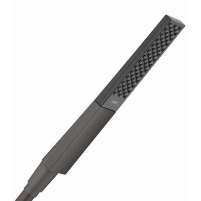 Hansgrohe Rainfinity staafhanddouche 100 1jet EcoSmart, Brushed Black Chrome Hansgrohe Rainfinity staafhanddouche 100 1jet EcoSmart, Brushed Black Chrome