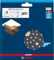 Bosch Accessoires expert m480 schuurnetset 150 mm 7-delig - 1 stuk(s) - 2608901203 - thumbnail