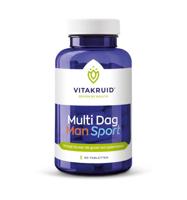 Vitakruid Multi Dag Man Sport 100% Vegan 90 - thumbnail