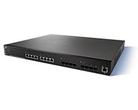Cisco SG550XG-8F8T Stackable Managed Switch, 8x 10Gigabit, Sfp + (Dedicated), 1x Gigabit Management - thumbnail