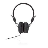 Nedis HPWD1100BK on-ear koptelefoon 3.5 mm zwart - thumbnail