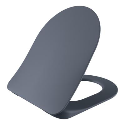 Creavit Wc-Zitting - duroplast - softclose - quick release - Inox Scharnieren - Mat Basalt KC0903.01.0600E