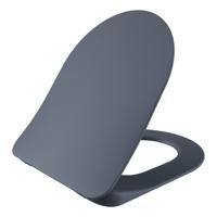 Creavit Wc-Zitting - duroplast - softclose - quick release - Inox Scharnieren - Mat Basalt KC0903.01.0600E - thumbnail