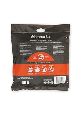 Brabantia afvalzak V 2-3 liter 40 stuks