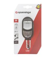 Spanninga koplamp luz xb met lamphaak zwart - thumbnail