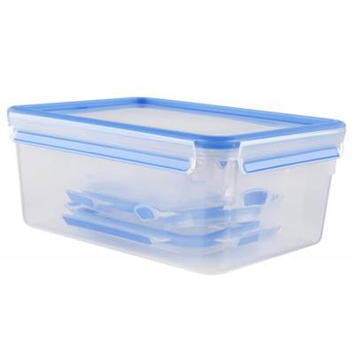 Emsa Clip & Close vershoudbakjes, 5-delige set, 0,15 / 0,25 / 0,55 L doos