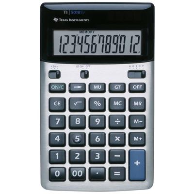 Texas Instruments TI-5018SV Calculator TI-5018 SV Texas Instruments TI-5018SV Calculator TI-5018 SV