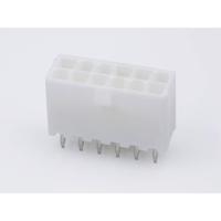Molex 39310128 Female header, inbouw (standaard) Totaal aantal polen: 12 Rastermaat: 4.20 mm Inhoud: 1 stuk(s) Bulk - thumbnail
