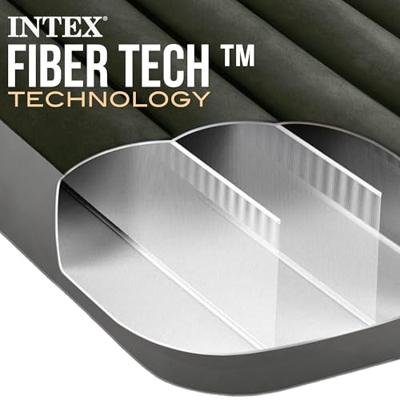 Opblaasmatras Intex Queen Supreme Air-Flow Fiber-Tech 152 x 50,1 x 203 cm - thumbnail