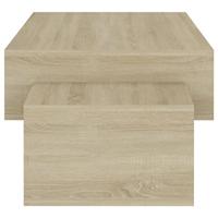 Salontafel 105x55x32 cm spaanplaat sonoma eikenkleurig - thumbnail