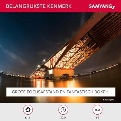 Samyang 12mm F/2.8 ED AS NCS Fish-eye Nikon AE