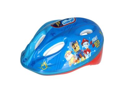 Seven Polska Nickelodeon fietshelm jongens blauw/rood maat 52-56 cm Seven Polska Nickelodeon fietshelm jongens blauw/rood maat 52-56 cm