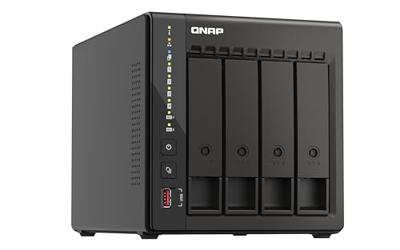 QNAP QVP-41C data-opslag-server NAS Tower Ethernet LAN Zwart J6412 - thumbnail